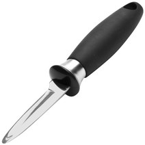 낸터켓씨푸드 클램 나이프 조개칼, Black+Silver, 1개