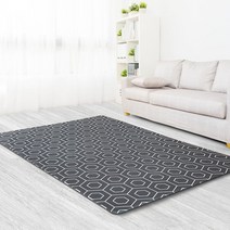JSS&D PVC 쿠션매트(12T) / 두꺼운 바닥 거실 애견 발코니 베란다 층간소음 운동 놀이방 매트 장판 대형 특대형, E_보니토_헥사곤