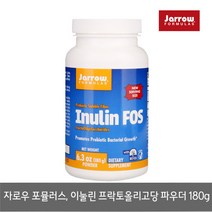 자로우 포뮬러스 이눌린 FOS 파우더 180g, 1개
