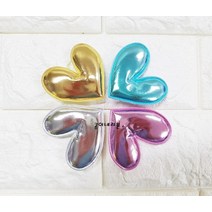 하트 메탈 초음파/하트장식/머리핀장식/리본공예재료, 민트 1개