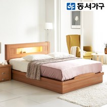 동서가구/착불 테르티 LED평상 Q침대프레임 DF910529, 그레이
