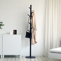 먼데이하우스 컬러원목행거, B트리행거 (화이트)