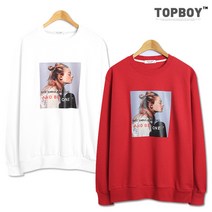 탑보이 원 전사 맨투맨 티셔츠 (TR808)