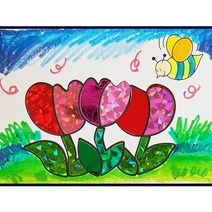 [매직북스] 튜울립포일아트 사회적경제기업 역사북아트 팝업북 창의만들기