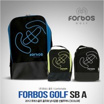 포보스골프 FBS SB-A 슈즈백 신발주머니 포보스 신발 주머니 신발주머니, 블랙&그린