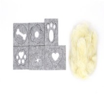 홈데코 니들팰트 양모펠트 양모솜&툴 KIT