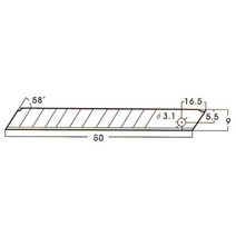 NT 커터칼날 BA-150(1타=10장묶음), NT BA-150 1타=10장