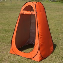 개방형대형원터치샤워낚시텐트, 단품