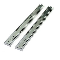 SUNJIN 댐핑 밥통 3단 서랍 레일700 800 900 1000 서랍장, 3단볼레일 댐핑(45mm폭) 500mm