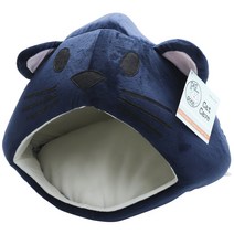 캣이즈굿 캣 케이브 쿠션하우스, Blue