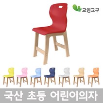 교연교구 초등 어린이의자 H360 학생의자, 빨강