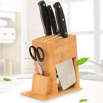 멀티 원목 칼꽂이 칼집 과도 가위 거치대