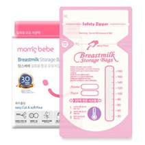 맘스베베 프리미엄 모유저장팩 30매, 1개