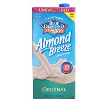 블루다이아몬드 아몬드 브리즈 946ml 비건, 1개, Unsweetened Original