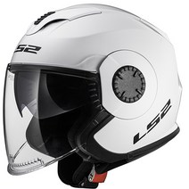 LS2 헬멧 OF570 베르소 싱글 모노, 화이트
