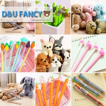 D&U FANCY 캐릭터필통, 채소펜-당근, 1개