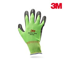 3M 코팅장갑 컴포트그립장갑 - 그린, 1개