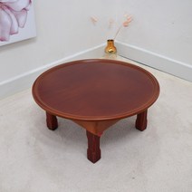 향림공예 원형 일반 밥상 510 접이식 찻상 다용도상, 원형일반510