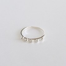 실버폭스 티아 볼 실버링 은볼 반지 은반지