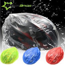 락브로스 자전거 오토바이 바이크 방수 헬멧 커버, 화이트, 1개