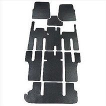 오토몰 승합차 PVC 고무매트 그랜드카니발 트라제 스타렉스, 프레지오 12인