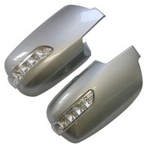 쏘렌토R - 3WAY 카비 LED 사이드미러커버 백미러커버, 흑진주색 EB