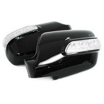 그랜드카니발 08년이후 - 2WAY 카비 LED 사이드미러 백미러커버, 머큐리실버 6C