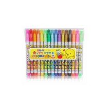 동아연필 노랑병아리 향기 사인펜, 24색, 1개