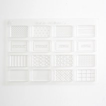 이홈베이킹 빼빼로만들기 모음, 58_패턴몰드 12구