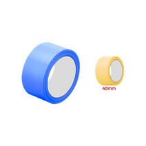 미리사몰 칼라 컬러 멀티 테이프 마스킹 네이밍 포장 매쉬타입, 칼라 멀티 테이프(40mm):파랑색, 1개