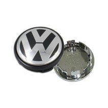 폭스바겐 스티커형 클립형 60mm 튜닝 악세서리, B. 폭스바겐 스티커형 블랙