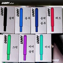 라미 잉크 5개입 카트리지, 블루, 1팩(5개입)