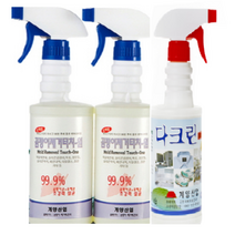 곰팡이제거제 터치원500ml 1개 친환경세정제 다크린500ml 1개 묶음2개, 500ml