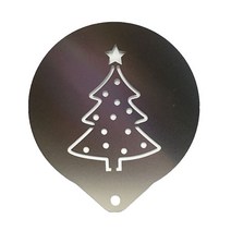 다하임 스테인리스 스텐실 모음, 10크리스마스트리, 1개
