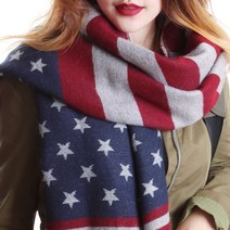 나린 [US FLAG] 성조기 머플러 겨울머플러 목도리 파시미나