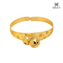 골드앤 순금 아기 돌팔찌 2형(꽃망울)