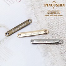 쏘잉갤러리 핸드메이드금속장식라벨(3p)-라운드(소), 골드