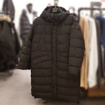 멤버할리데이 덕 다운 후드 롱 패딩점퍼
