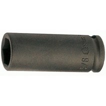 지니어스 임팩트소켓(롱) 1/2인치x14MM, 단품