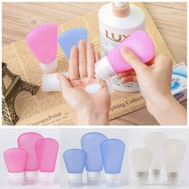코엔라이프 실리콘 공병 여행용 샴푸 린스 공병, 1개, 핑크89ml