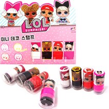 차카니샵 3000 LOL 미니 데코 스탬프 1개, 랜덤