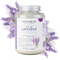 더허브스토리 패브스킨 라벤더 바스솔트 목욕 소금 입욕제 450g 바스솔트/미네랄, 단품