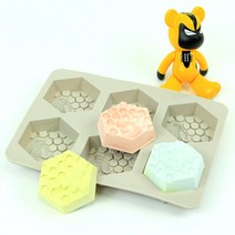 별님아씨 명가 다양한 금형 실리콘몰드, 금형-벌집 6구
