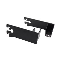 찬넬용 각평날개 블랙 (70~300mm) 찬넬부속 진열 수납, 200mm 좌