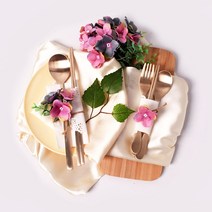 반디 방짜 새김 유기수저 세트 (무료각인서비스+선물포장), 방짜 새김 유기수저 세트(어른용)