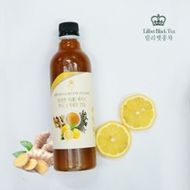 릴리벳 허니 진저레몬티 베이스 생강레몬차 원액, 1개, 600g