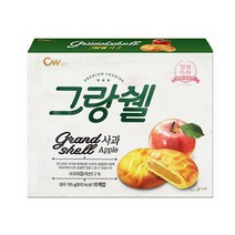 청우식품 그랑쉘 사과 195g, 1개