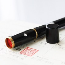 이안 특허받은 프리미엄 결재인 잉크교체형 결재도장 농협용 은행용, 골드_청보라잉크_회사용