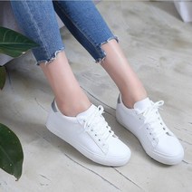 완우유통 여성 키높이 스니커즈 5cm 속굽단화 키높이운동화