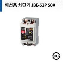 진흥 배선용차단기 JBE 52P 50A 2P NFB 진흥전기, 1개